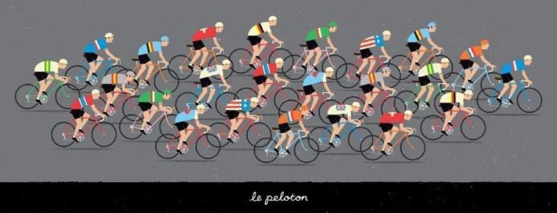 Peloton Landscape Framed MKII