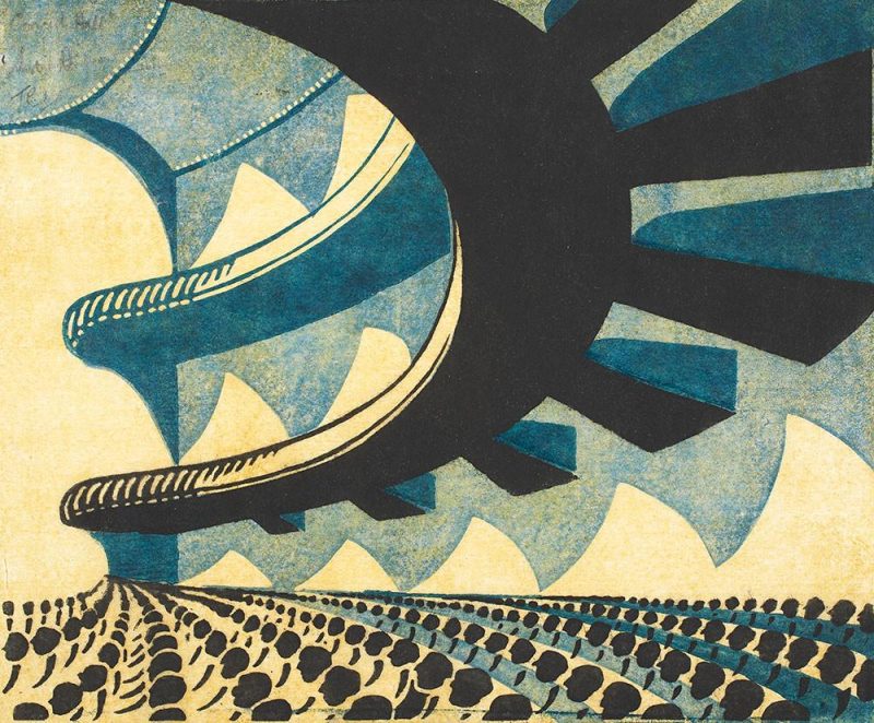 Concert Hall by Sybil Andrews
