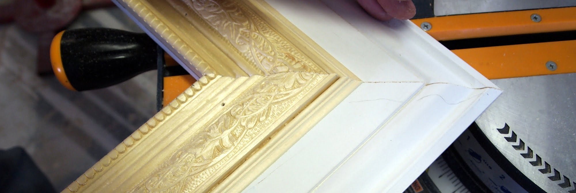 Print Framing with mitre