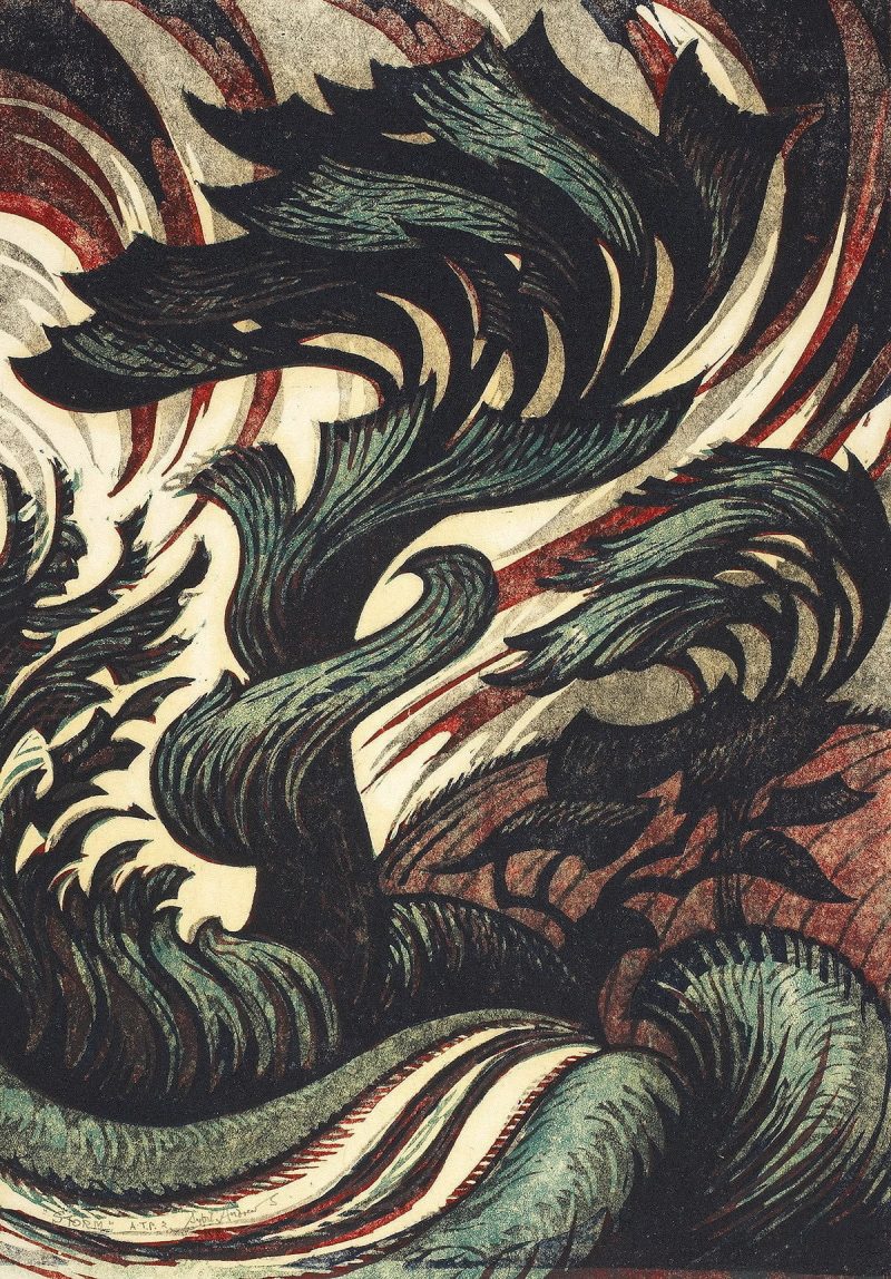 Storm by Sybil Andrews