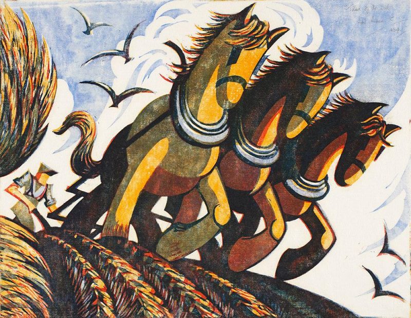 Tillers of the Soil by Sybil Andrews