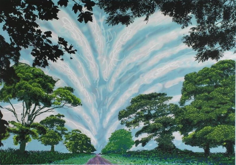 Summer Sky by David Hockney