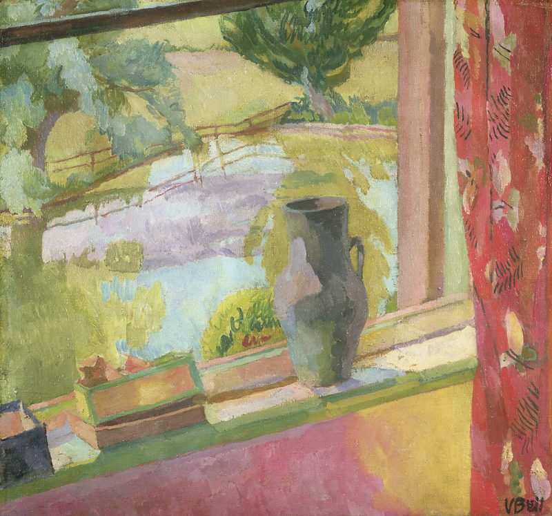 View of the Pond at Charleston by Vanessa Bell