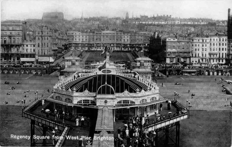 Regency Square Brighton from the West Pier, Brighton