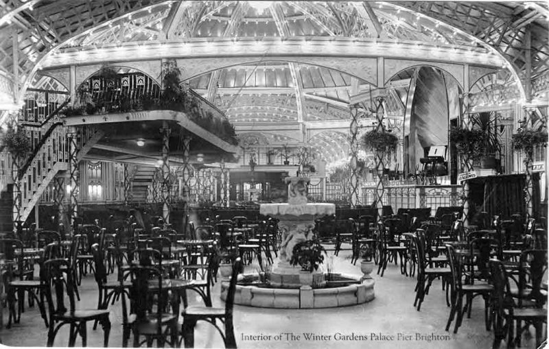 The winter Gardens on the Palace Pier,  Brighton