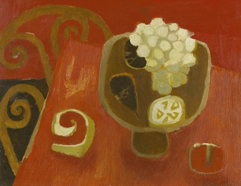 Still Life with lemon peel By Mary Fedden