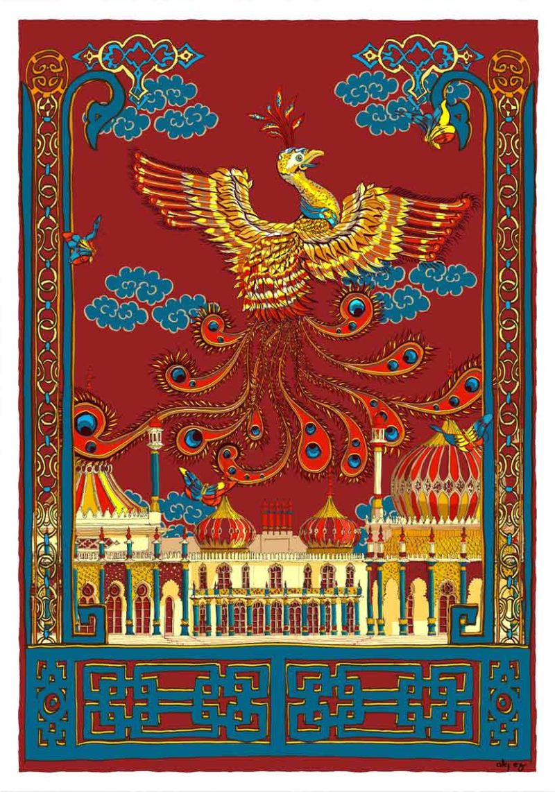 Brighton Pavilion Phoenix by Alej ez