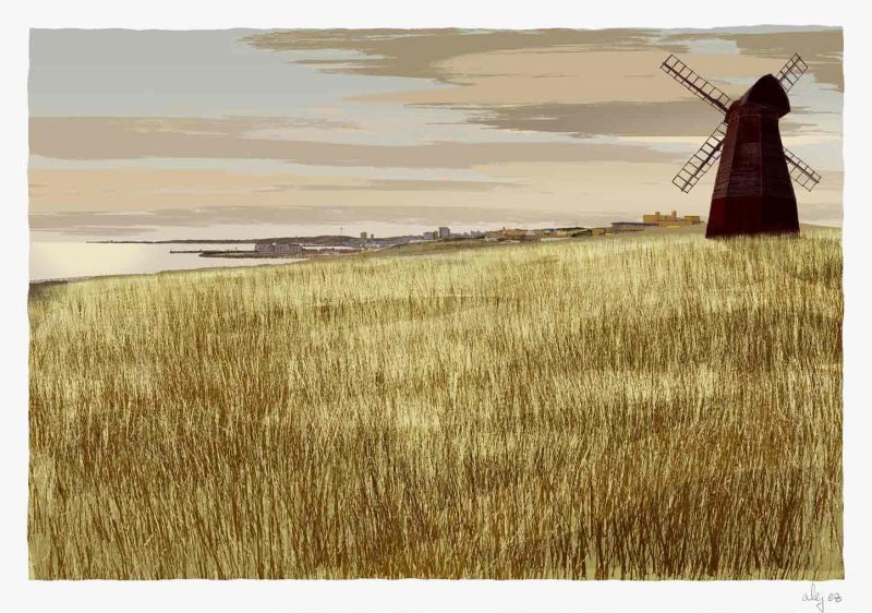 Beacon Mill & Rottingdean Village By Alej ez
