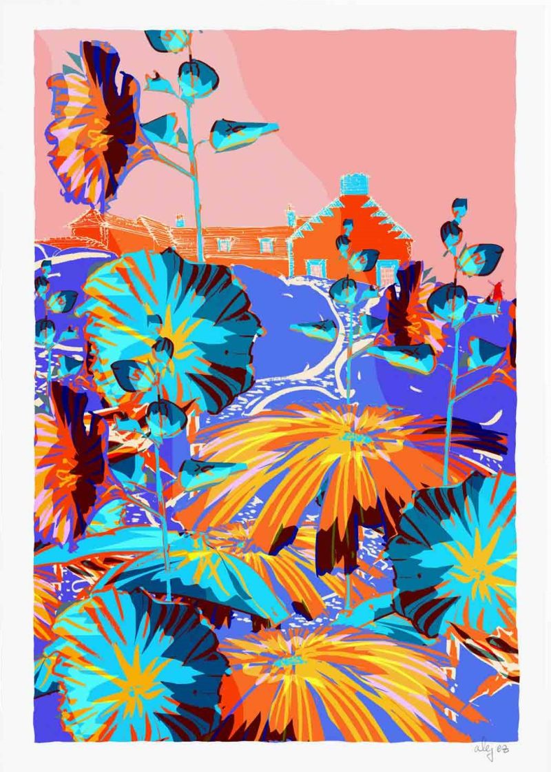 Garden in Bloom @ The Grange Rottingdean Sussex By Alej ez