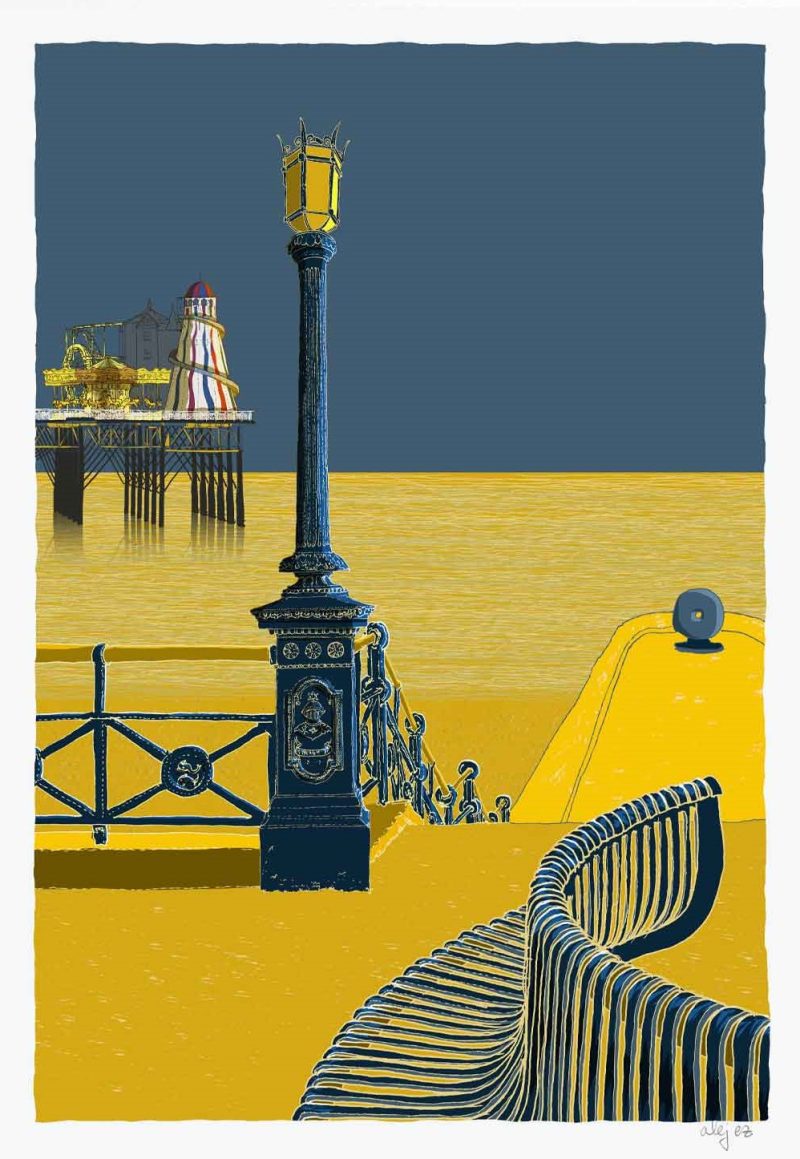 Brighton seafront walk By Alej ez