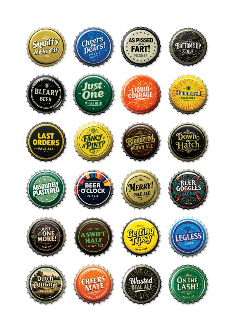 Bottle Caps !! by J David Bennett