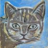 Cat Portrait by John Craxton